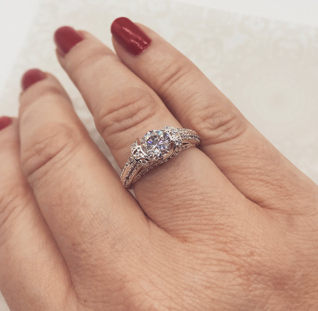 Liberty Crystal Cocktail Ring