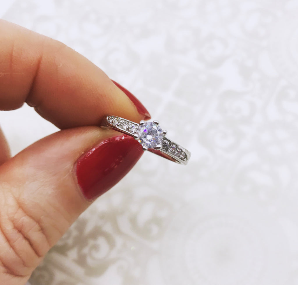 Amelia Crystal Ring