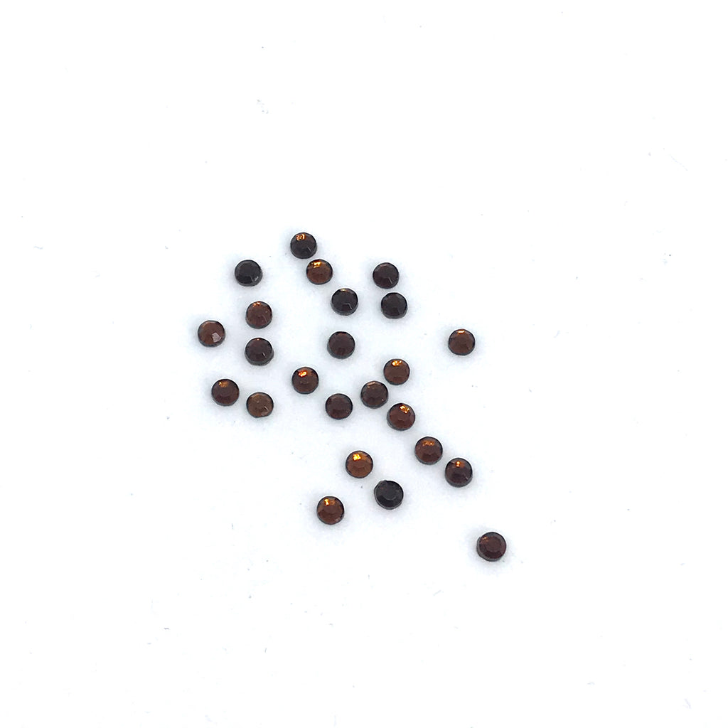 Bronze Hotfix Crystal Rhinestones 3mm