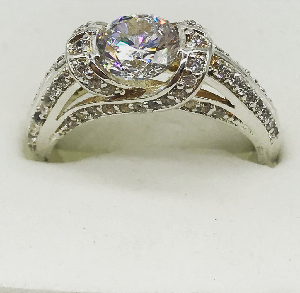 Liberty Crystal Cocktail Ring