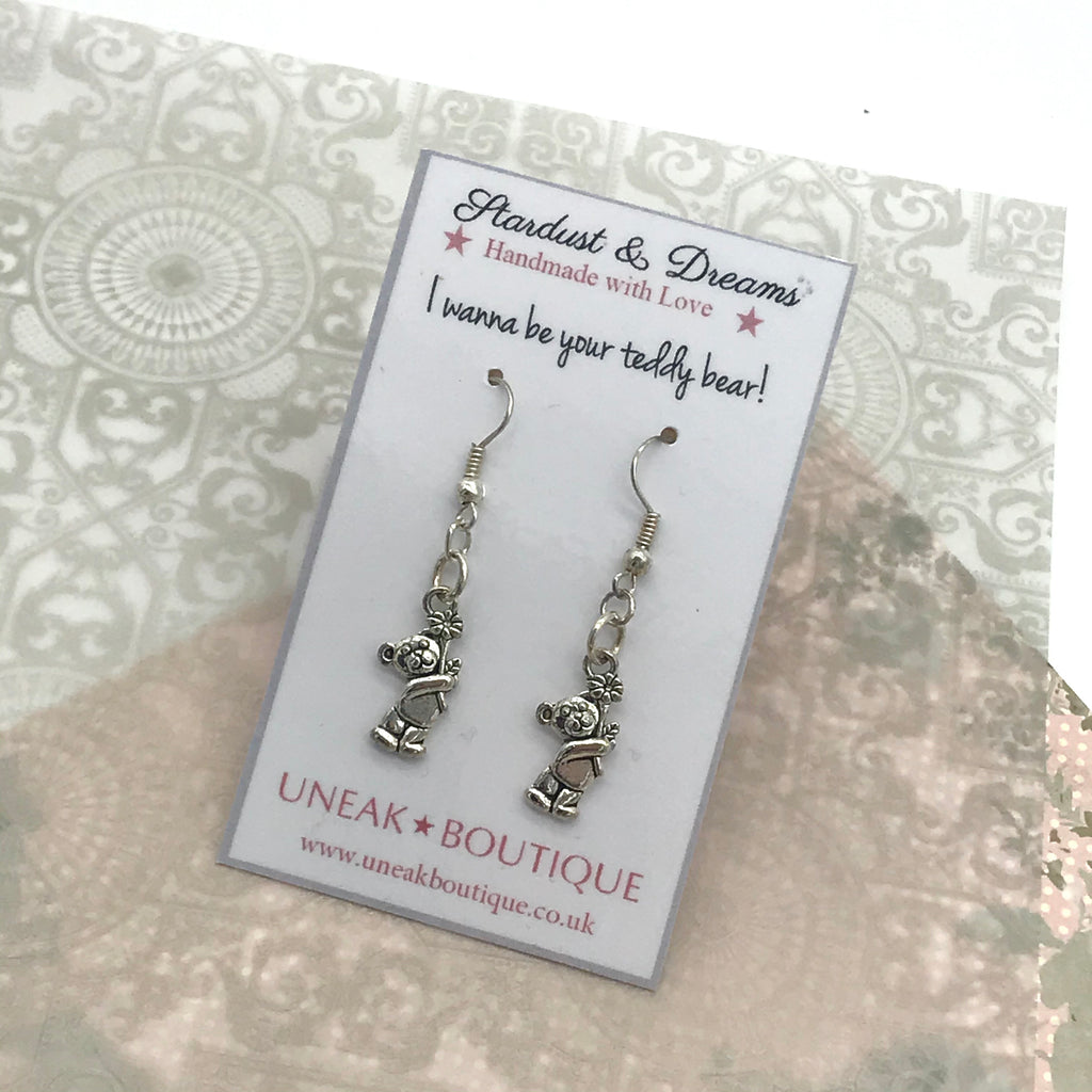Teddy Bear Earrings