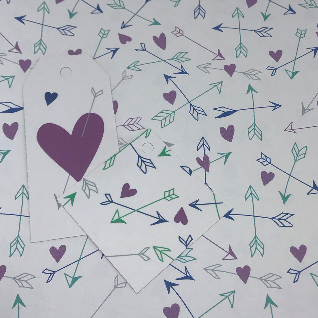 Arrow To Your Heart Craft Paper Gift Wrap