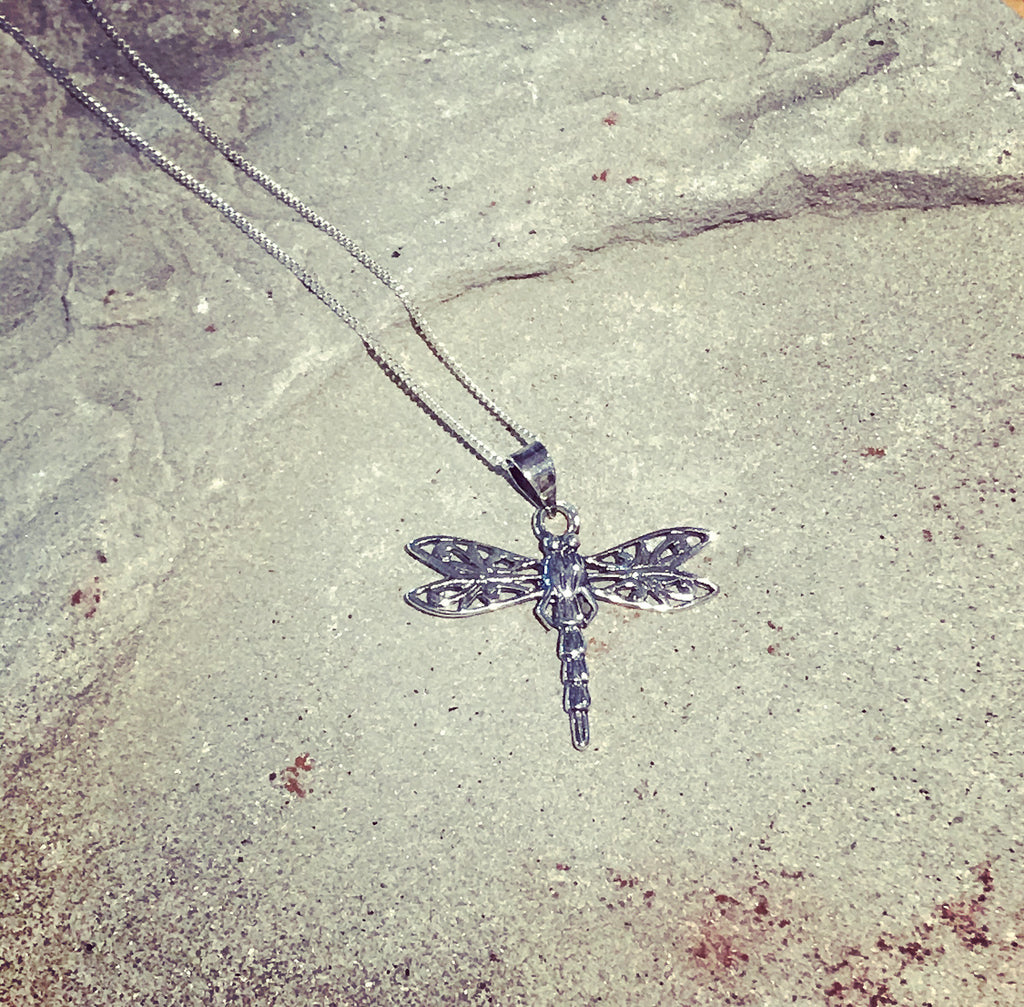 mystical dragonfly pendant 