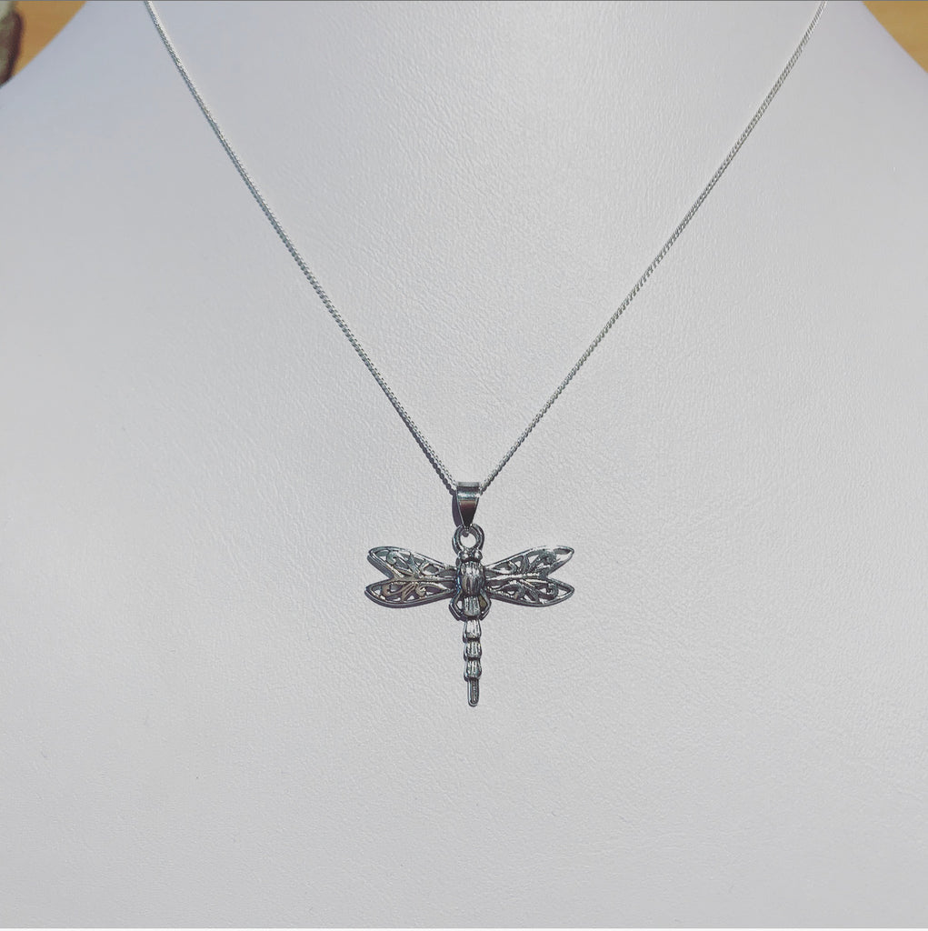 mystical dragonfly pendant 