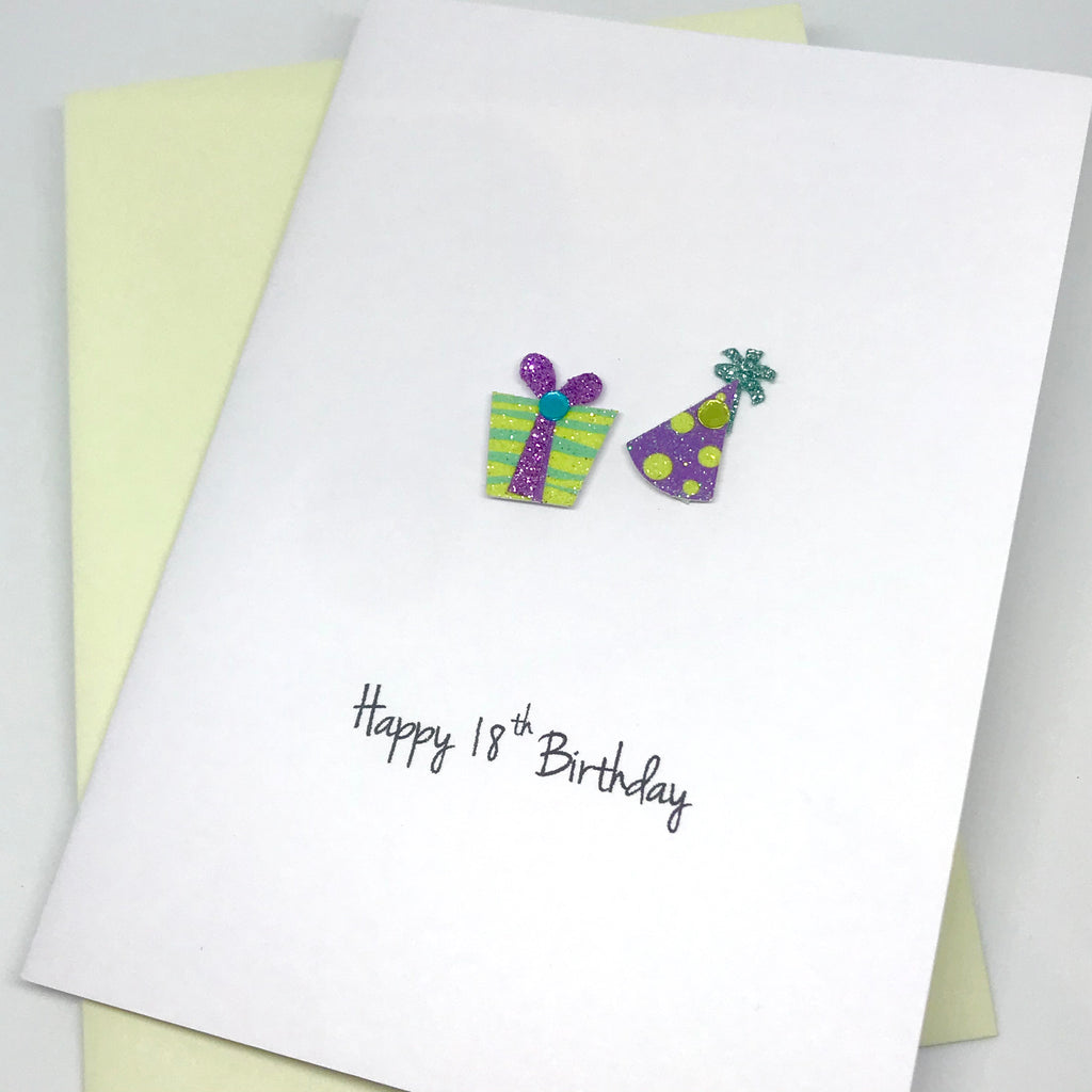 Party Time 18th Birthday Card