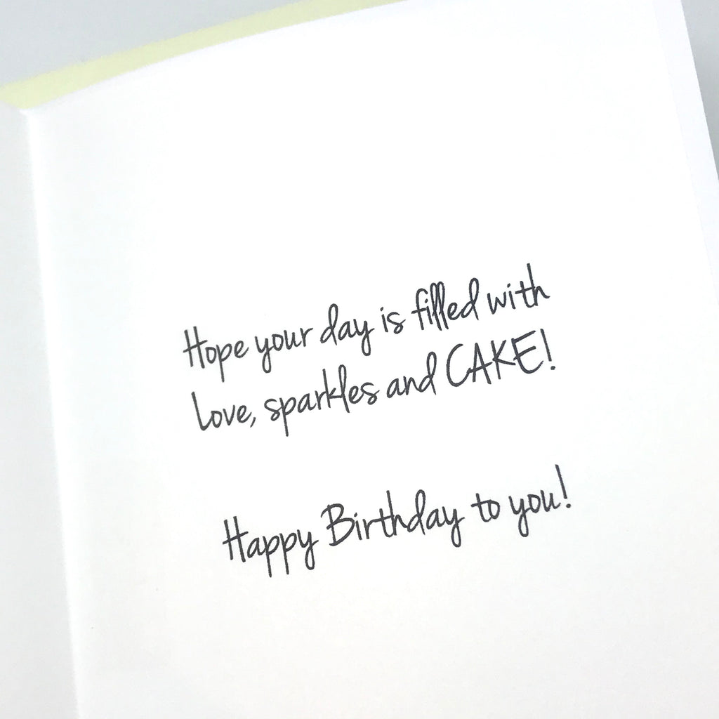 Cupcake 21st Birthday Card