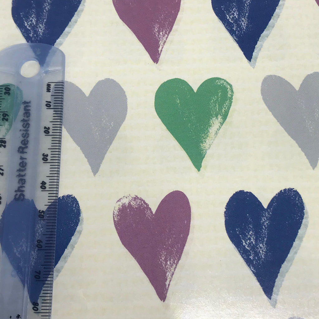 Pointed Hearts Craft Paper Gift Wrap