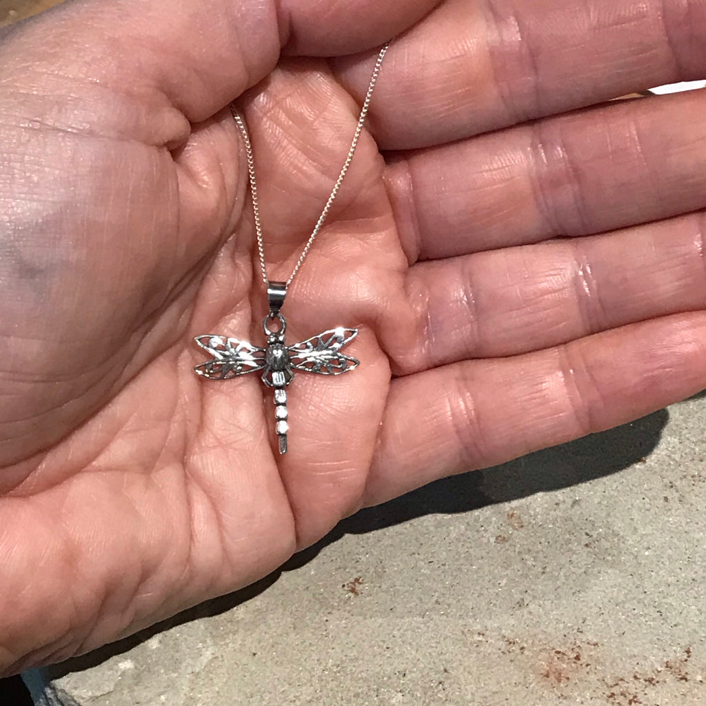 mystical dragonfly pendant