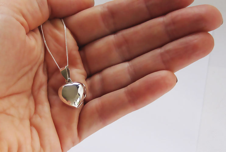 Silver Heart Locket