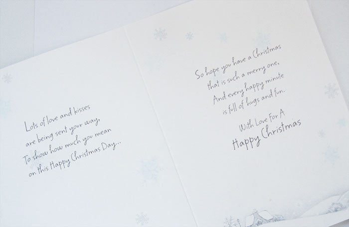 Auntie Christmas Card